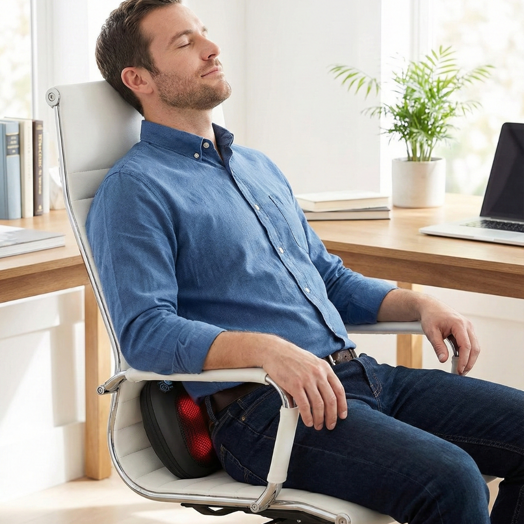 RestPro Lower Back Shiatsu Massage Cushion