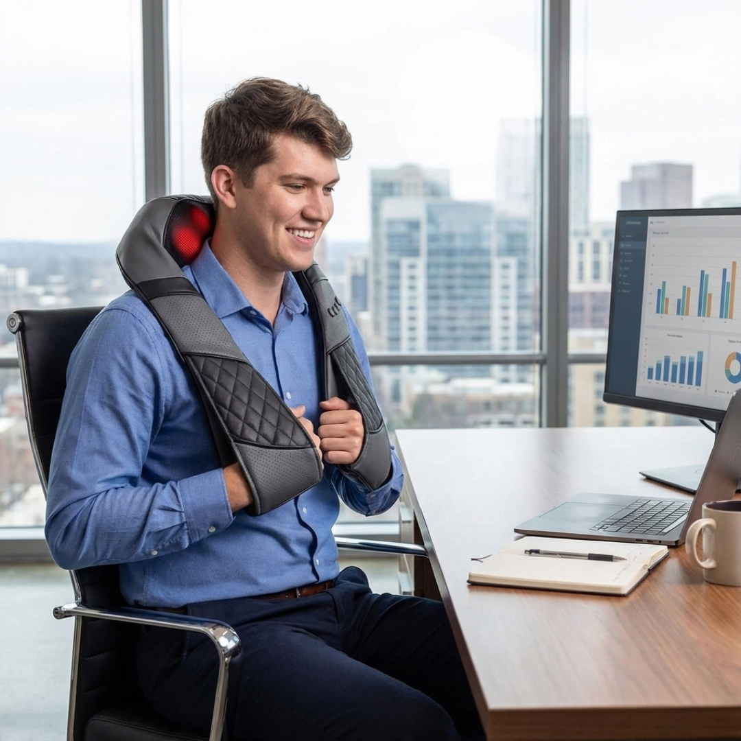 FlexPro Shiatsu Neck Massager